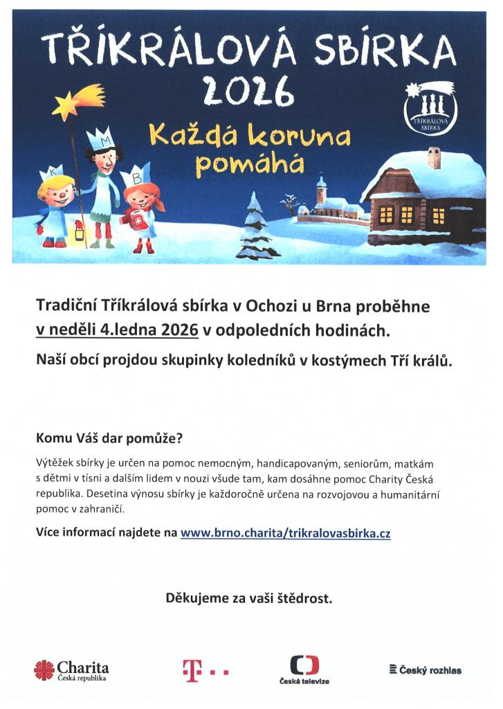 Tradiční Tříkrálová sbírka