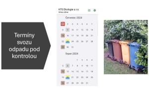Termíny svozu odpadu pod kontrolou 1